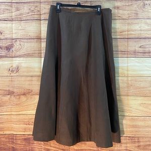 🌺🌺 Talbots Irish Linen Women’s Panel Skirt Size:16